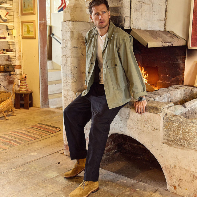 Navvy™ - Tobacco Calf Suede - VIBERG