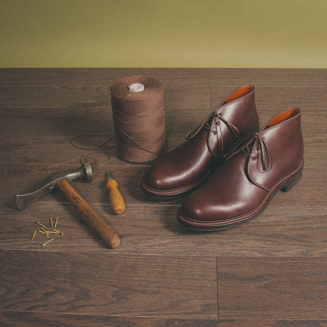 Uplands Boot - Cigar French Calf - VIBERG