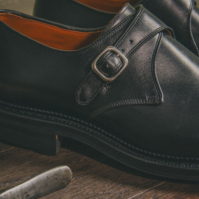 Regent Shoe -  Black French Calf