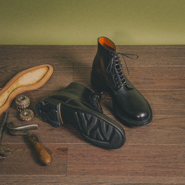 Navvy Boot™ - Black French Calf - VIBERG