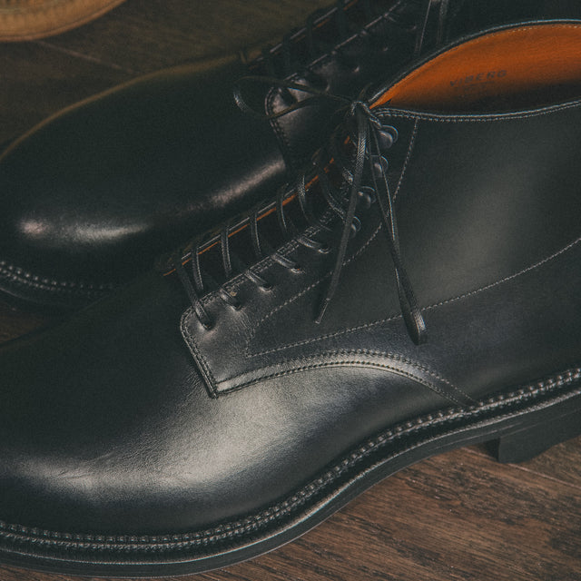 Navvy Boot™ - Black French Calf - VIBERG