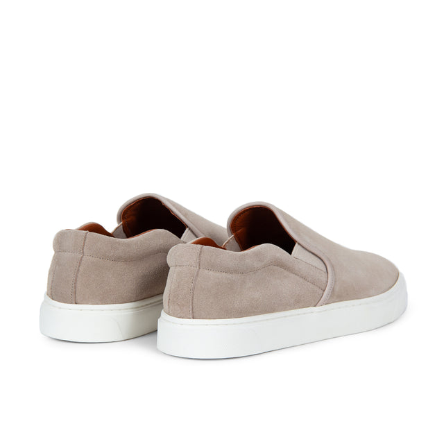 Slip On - Mist Janus Calf Suede - VIBERG