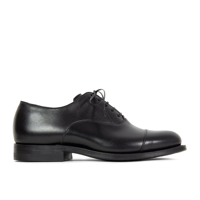 Bastion Oxford - Black Vocalou Calf - VIBERG