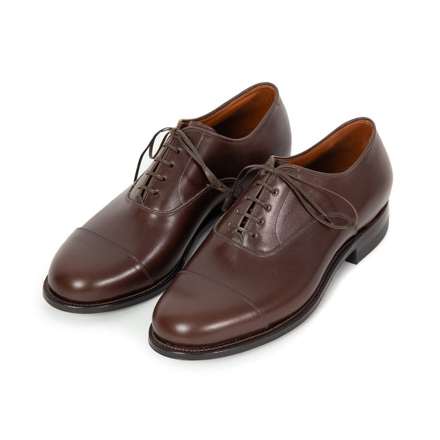 Bastion Oxford - Cigar Vocalou Calf - VIBERG