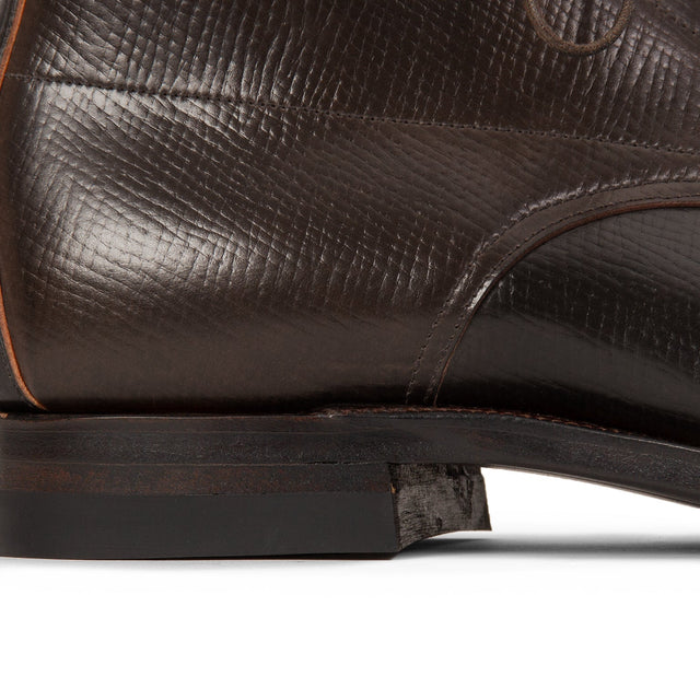 Navvy™ Boot - Mahogany Hatchgrain Shell Cordovan® - VIBERG