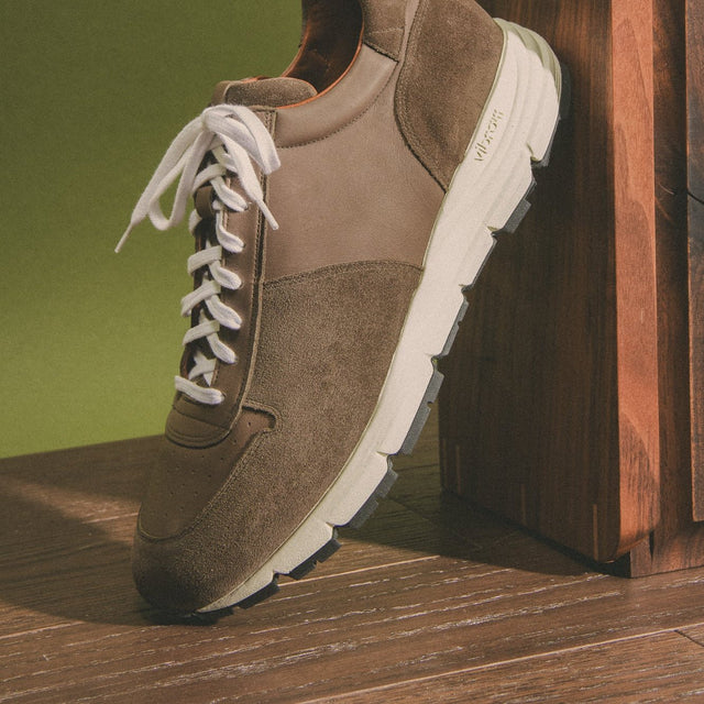 Sneaker - Smog Janus Calf Suede - VIBERG