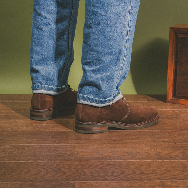 Uplands Boot - Sepia Janus Calf Suede - VIBERG